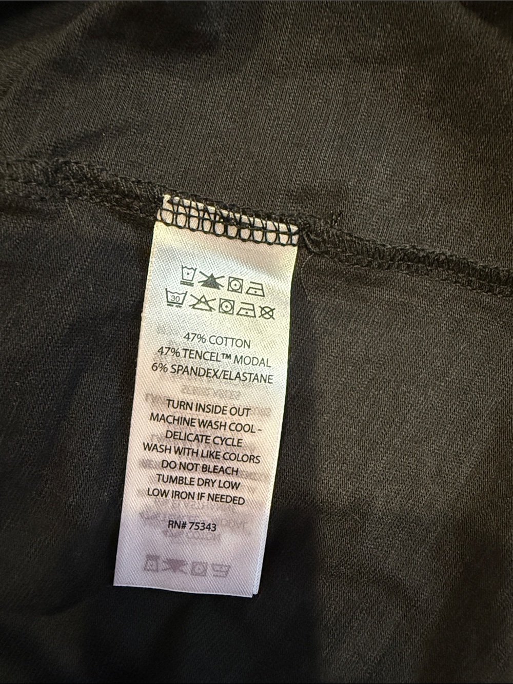 C&C California Charcoal Black Crewneck Tee - Picture 5 of 6